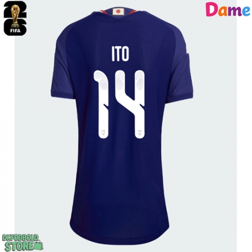 Japan Junya Ito #14 Replika Hjemmebanetrøje Dame VM 2026 Kortærmet